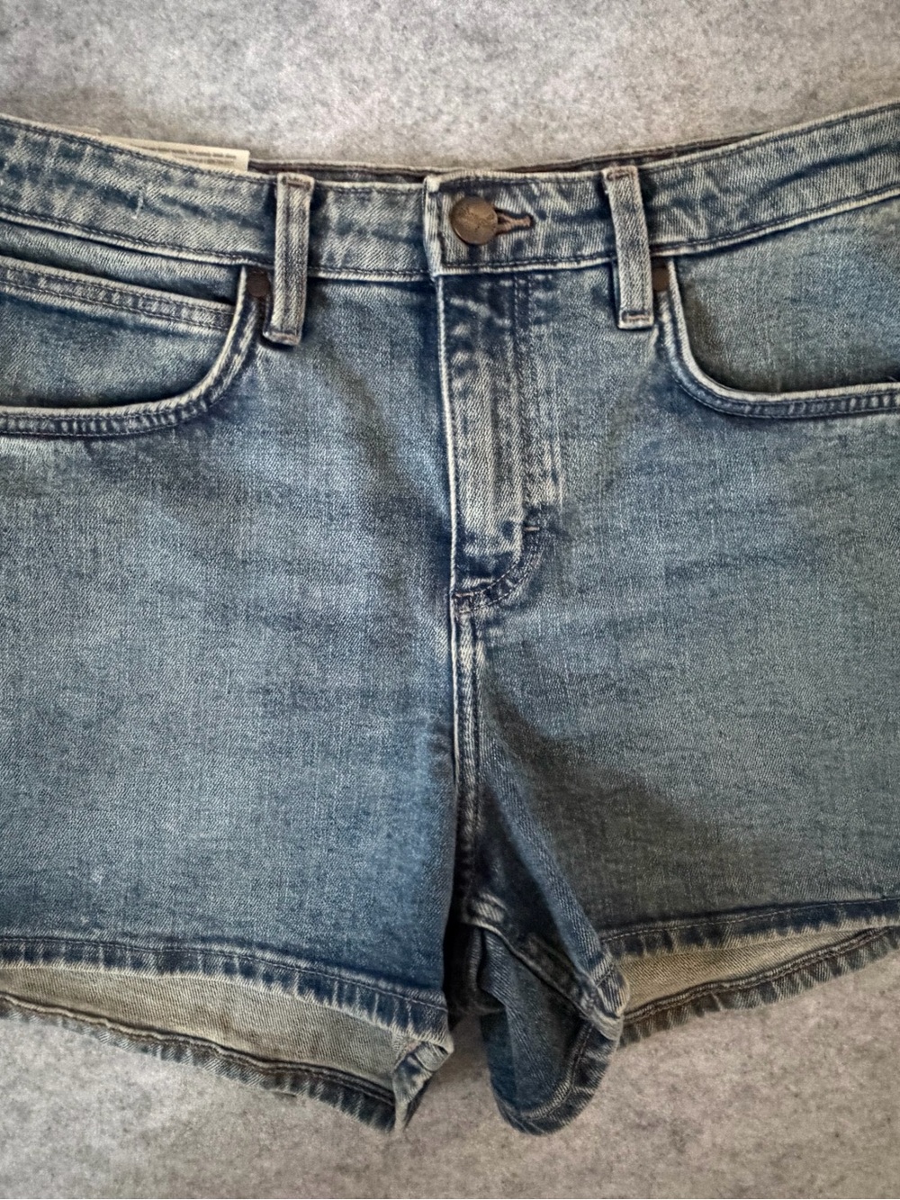 Classic Women's Wrangler Denim Shorts - Blue